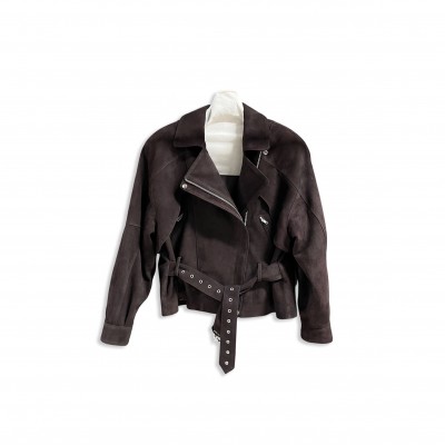 THE ROW LEATHER JACKET 